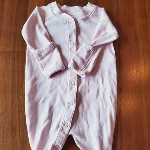 Hanna Andersson Pink Newborn Sleeper, 100% Organic Cotton